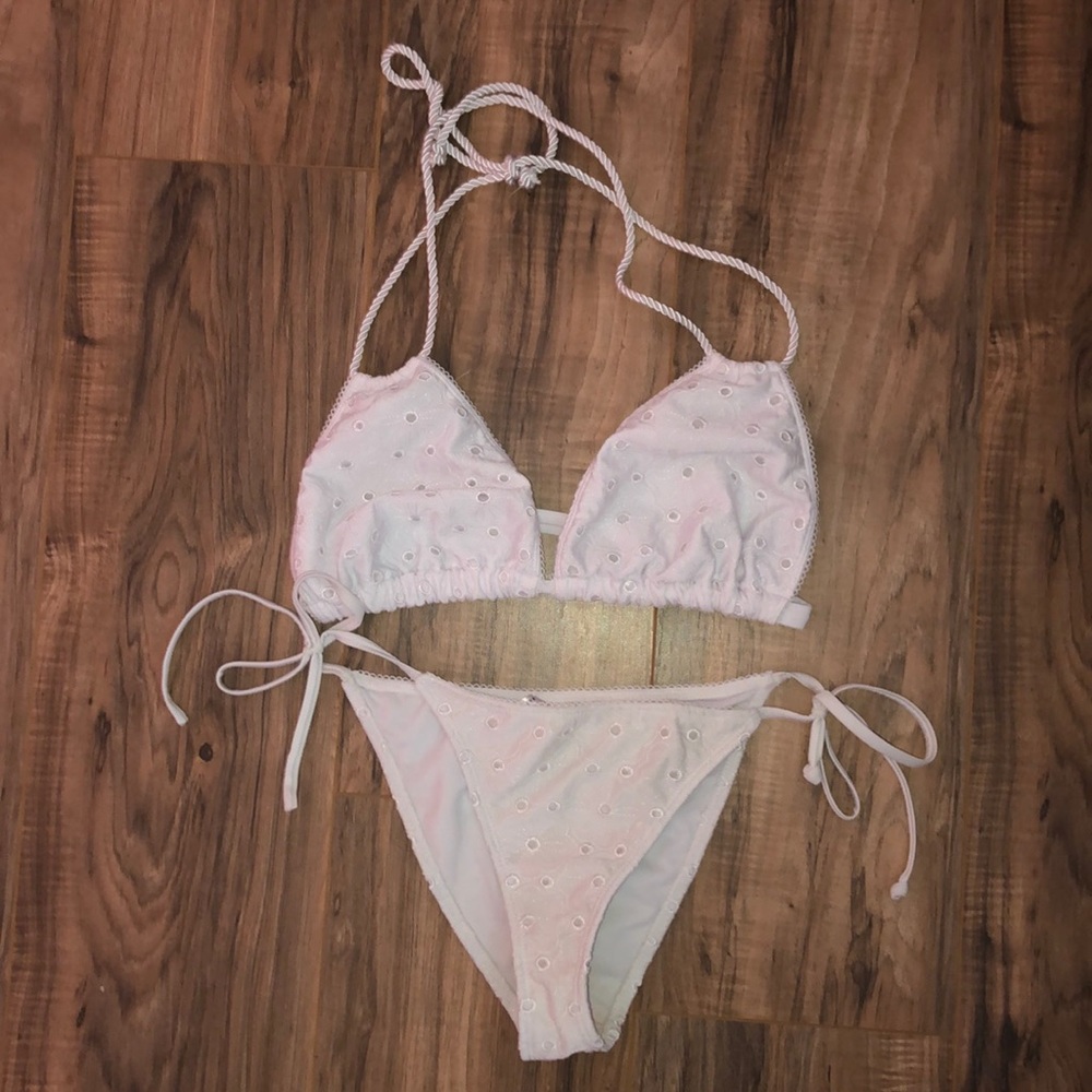 white ASOS bikini